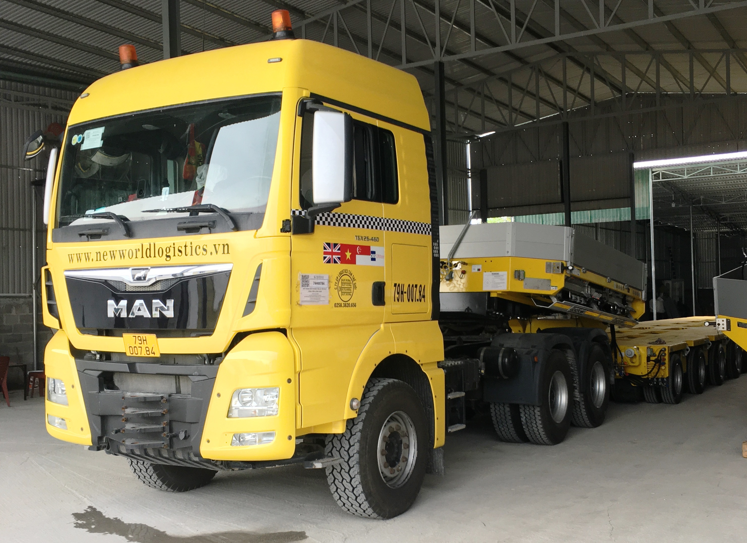 MAN Tractor TGX 26.440 BLS 6x4 Load capacity 120 tons